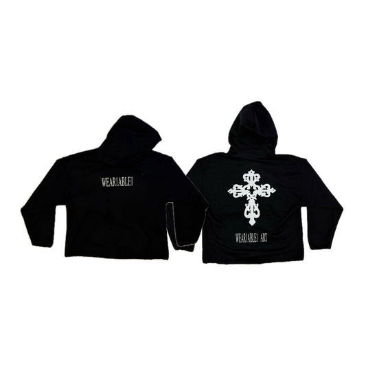 W.A CROPPED HOODIE