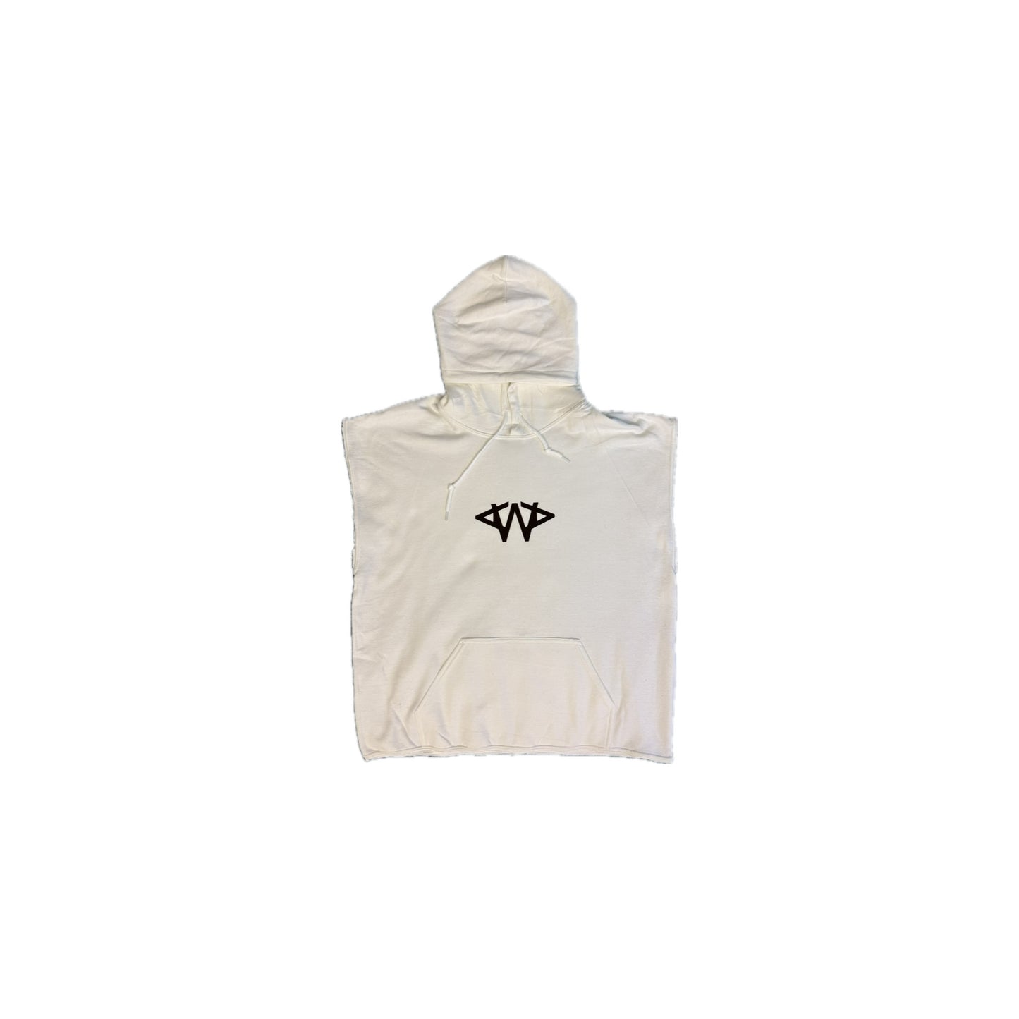 W.A CROPPED HOODIE SLEEVELESS