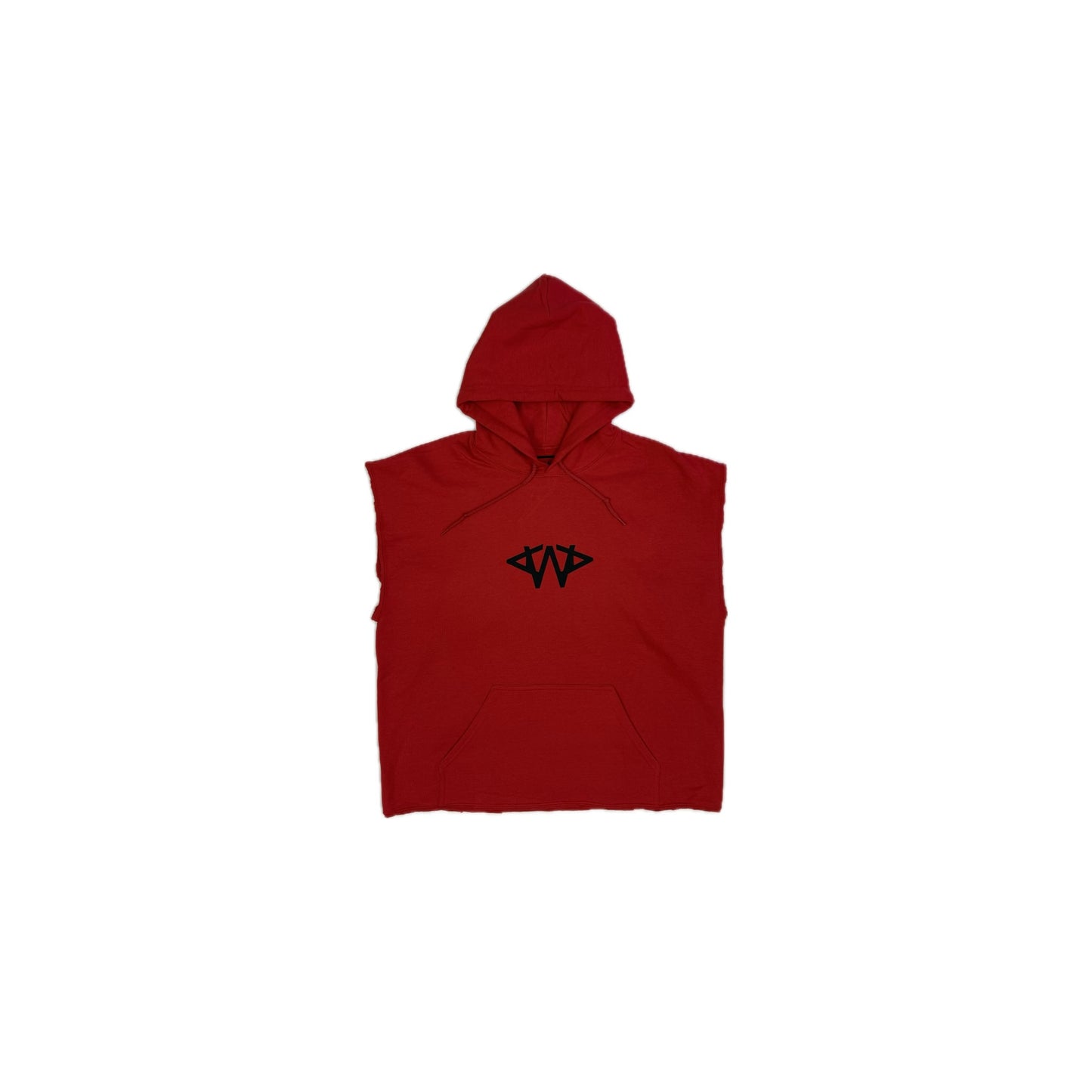 W.A CROPPED HOODIE SLEEVELESS