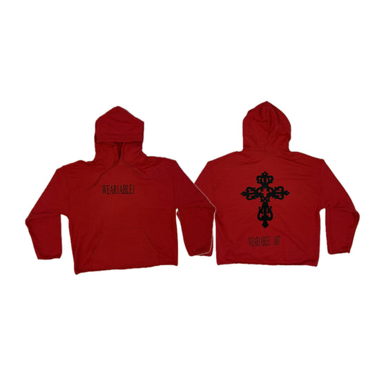 W.A CROPPED HOODIE